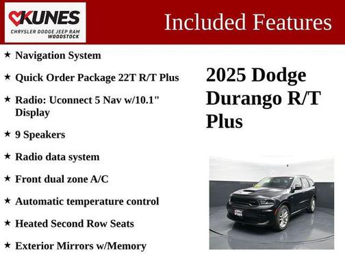 DB Black Crystal Clearcoat 2025 Dodge Durango R/T