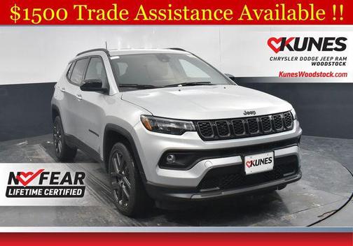 Silver Zynith Metallic Clearcoat 2026 Jeep Compass Latitude