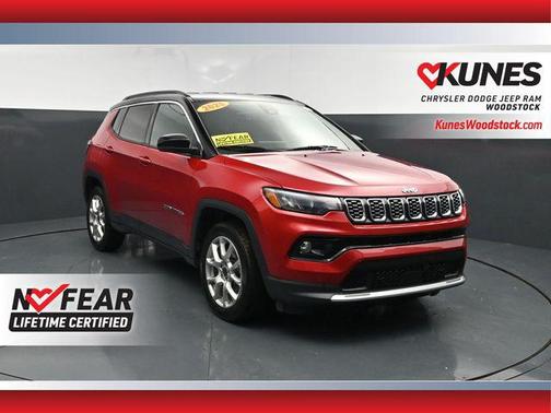 Red Hot Pearlcoat 2025 Jeep Compass Limited