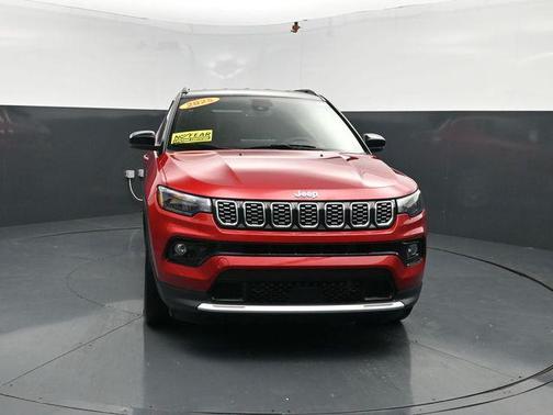 Red Hot Pearlcoat 2025 Jeep Compass Limited