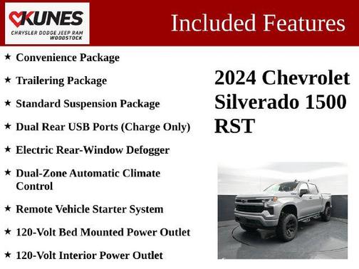 Slate Gray 2024 Chevrolet Silverado 1500 RST