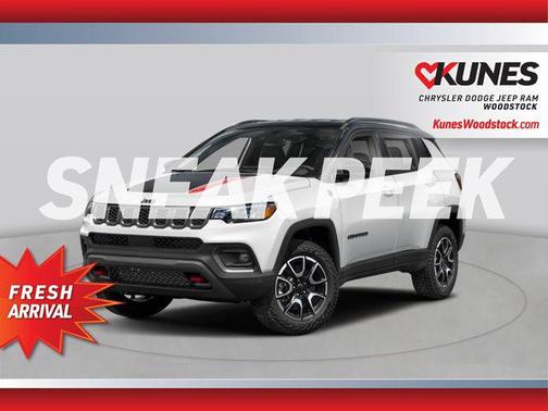 Bright White Clearcoat 2026 Jeep Compass Trailhawk