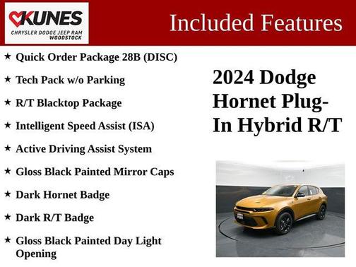 Acapulco Gold 2024 Dodge Hornet R/T EAWD