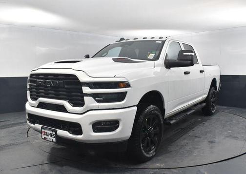 Bright White Clearcoat 2026 RAM 2500 Black Express