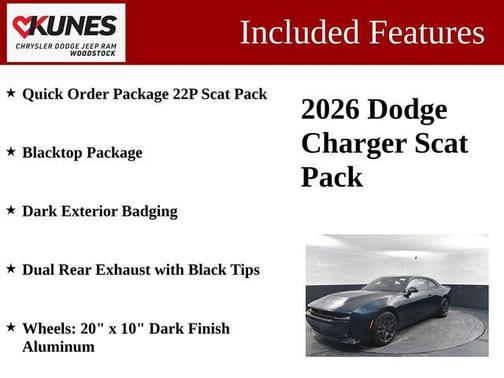 After Dark 2026 Dodge Charger R/T Scat Pack