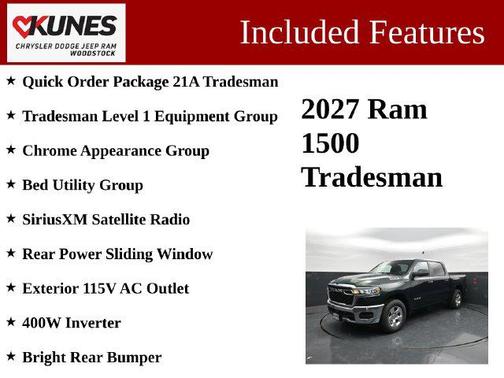 Serrano Green Metallic 2027 RAM 1500 Tradesman