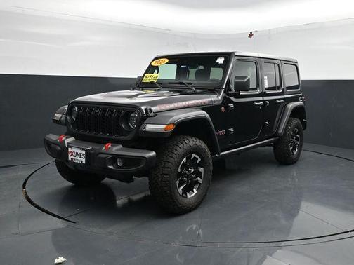 Black Clearcoat 2024 Jeep Wrangler Rubicon