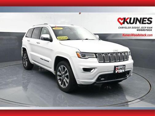 Bright White Clearcoat 2017 Jeep Grand Cherokee Overland