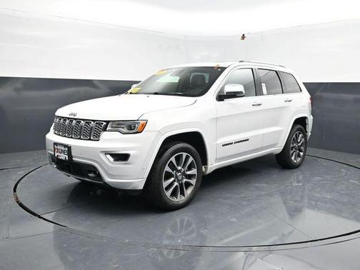 Bright White Clearcoat 2017 Jeep Grand Cherokee Overland
