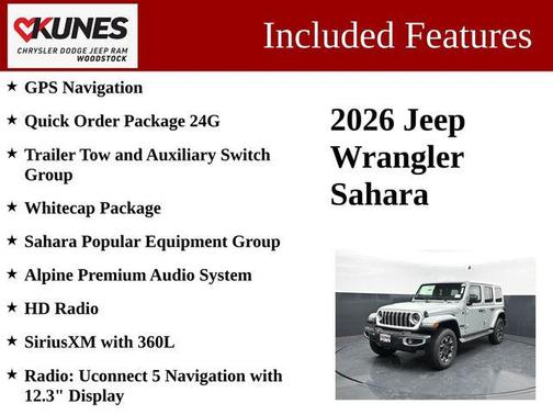 Earl Clearcoat 2026 Jeep Wrangler 4-Door Sahara 4x4