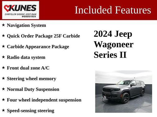 Baltic Gray Metallic Clearcoat 2024 Jeep Wagoneer Series II Carbide
