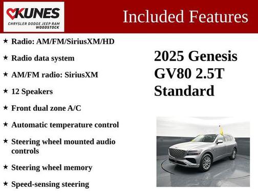 Savile Silver 2025 Genesis GV80 2.5T