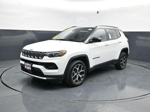 Bright White Clearcoat 2025 Jeep Compass Limited