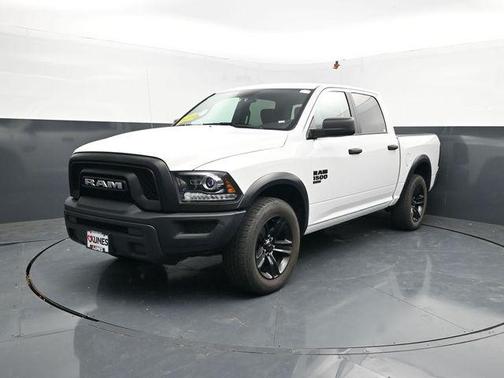 Bright White Clearcoat 2024 RAM 1500 Classic Warlock Crew Cab 4x4 5'7' Box
