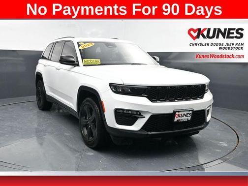 Bright White Clearcoat 2023 Jeep Grand Cherokee Limited