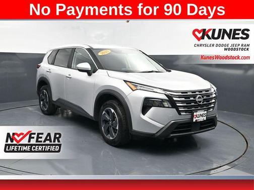 Brilliant Silver Metallic 2025 Nissan Rogue SV