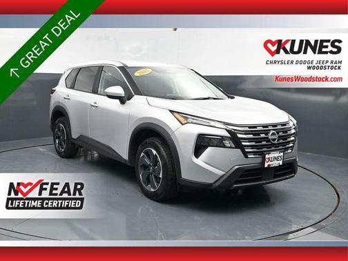 Brilliant Silver Metallic 2025 Nissan Rogue SV