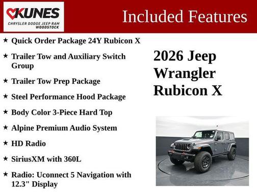 Anvil Clearcoat 2026 Jeep Wrangler Rubicon