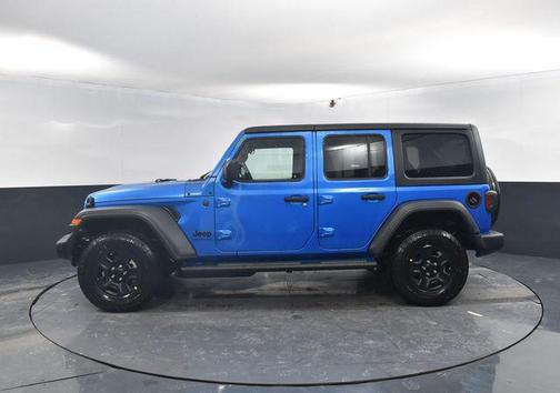 Hydro Blue Pearlcoat 2026 Jeep Wrangler Sport