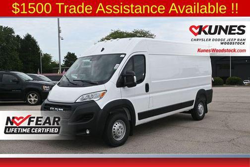 Bright White Clearcoat 2026 RAM ProMaster 2500 Tradesman