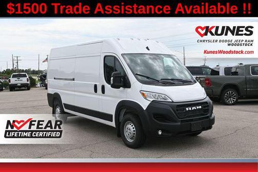 Bright White Clearcoat 2026 RAM ProMaster 2500 Tradesman