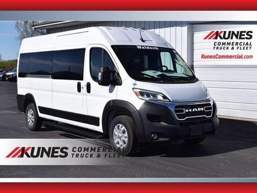 Bright White Clearcoat 2024 RAM ProMaster 3500 Window Van High Roof