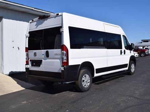 Bright White Clearcoat 2024 RAM ProMaster 3500 Window Van High Roof