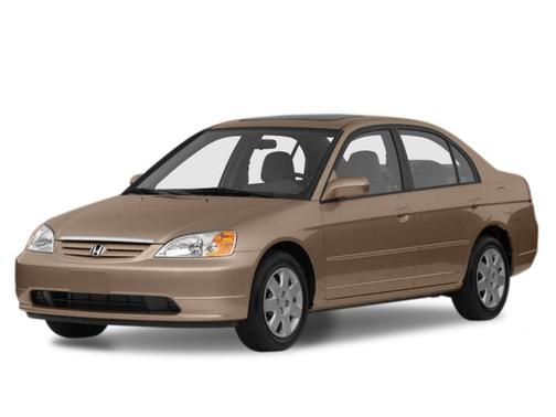 Gold 2001 Honda Civic LX