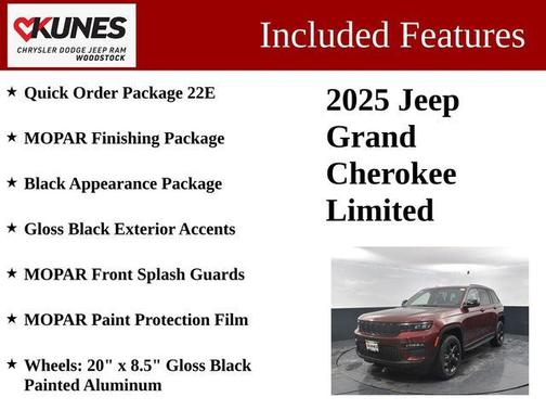 Velvet Red Pearlcoat 2025 Jeep Grand Cherokee Limited