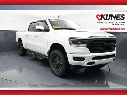 Bright White Clearcoat 2020 RAM 1500 Rebel