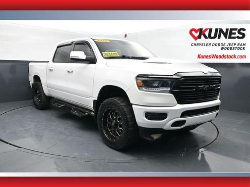 Bright White Clearcoat 2020 RAM 1500 Rebel