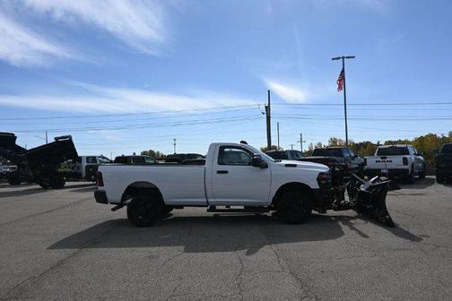 Bright White Clearcoat 2025 RAM 2500 Tradesman Regular Cab 4x4 8' Box