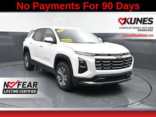 Summit White 2025 Chevrolet Equinox 1LT