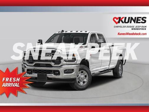 Bright White Clearcoat 2026 RAM 3500 Tradesman Crew Cab 4x4 8' Box