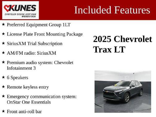 Cypress Gray 2025 Chevrolet Trax LT