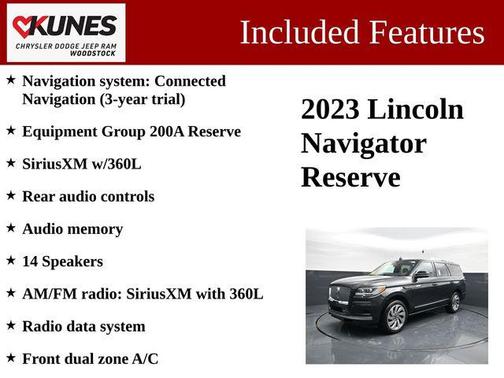 Starlight 2023 Lincoln Navigator Reserve