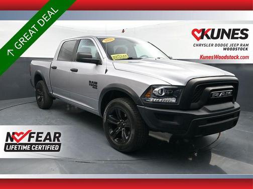 Billet Silver Metallic Clearcoat 2024 RAM 1500 Classic Warlock Crew Cab 4x4 5'7' Box