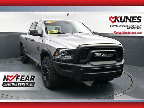 Billet Silver Metallic Clearcoat 2024 RAM 1500 Classic Warlock Crew Cab 4x4 5'7' Box