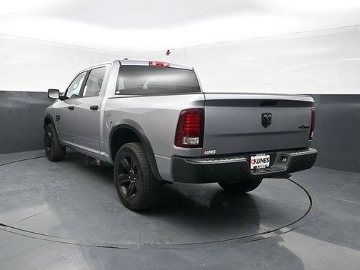 Billet Silver Metallic Clearcoat 2024 RAM 1500 Classic Warlock Crew Cab 4x4 5'7' Box