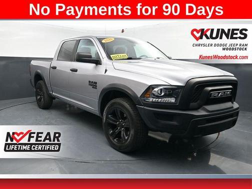 Billet Silver Metallic Clearcoat 2024 RAM 1500 Classic Warlock Crew Cab 4x4 5'7' Box