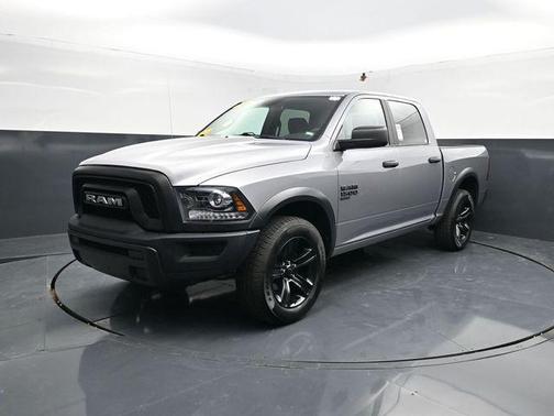 Billet Silver Metallic Clearcoat 2024 RAM 1500 Classic Warlock Crew Cab 4x4 5'7' Box
