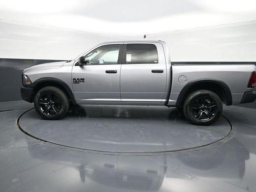 Billet Silver Metallic Clearcoat 2024 RAM 1500 Classic Warlock Crew Cab 4x4 5'7' Box