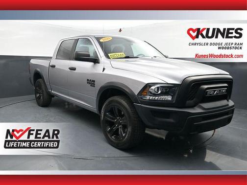 Billet Silver Metallic Clearcoat 2024 RAM 1500 Classic Warlock Crew Cab 4x4 5'7' Box
