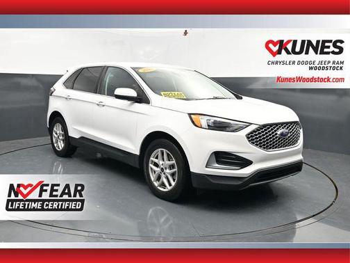 Oxford White 2024 Ford Edge SEL