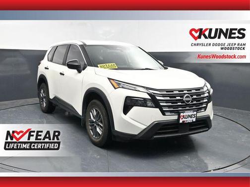 Glacier White 2024 Nissan Rogue S