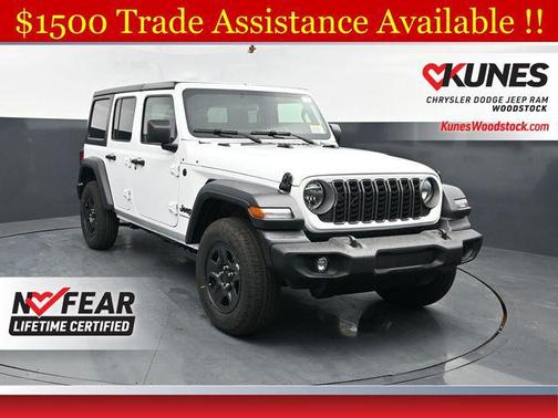 Bright White Clearcoat 2026 Jeep Wrangler Sport