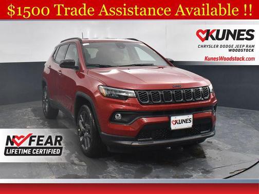 Red Hot Pearlcoat 2026 Jeep Compass Latitude