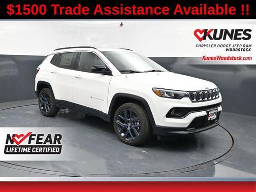 Bright White Clearcoat 2026 Jeep Compass Sport