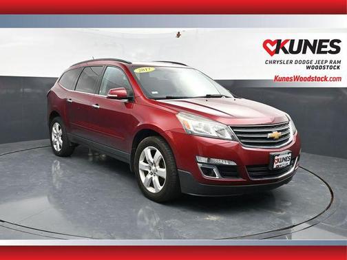 Siren Red Tintcoat 2017 Chevrolet Traverse 1LT