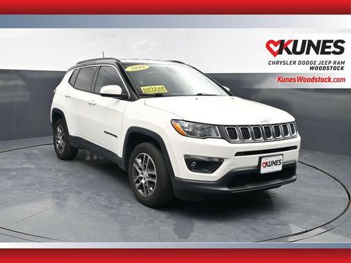White Clearcoat 2018 Jeep Compass Latitude